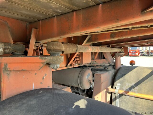 Platform trailer Nooteboom OVB-73-04, 73 tons Ballast trailer, 4 axles, 3 ...