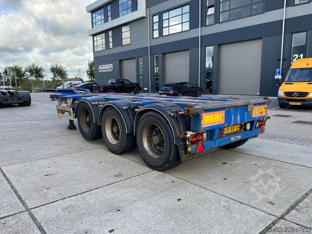 Containertransport Pacton T3-010 T3-010 / 3x Extendable / BPW + Disc / 1x...
