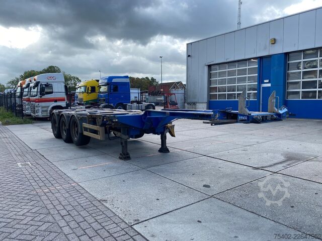 Containertransport Pacton T3-010 T3-010 / 3x Extendable / BPW + Disc / 1x...