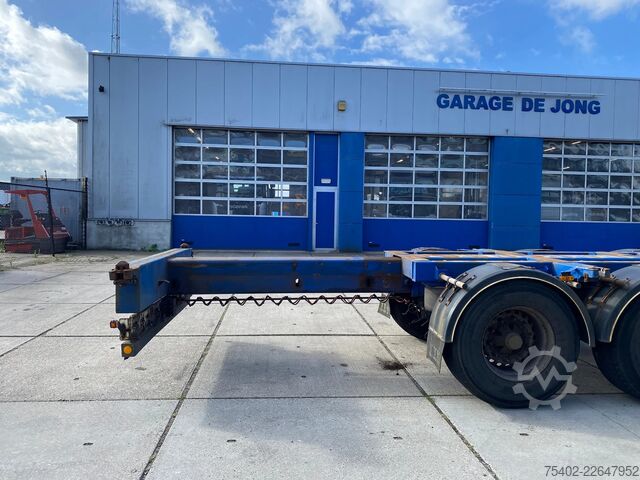 Containertransport Pacton T3-010 T3-010 / 3x Extendable / BPW + Disc / 1x...