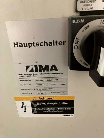 Kantenanleimmaschine IMA Novimat / I / G80 / 590 / R3