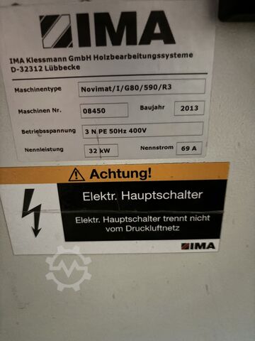 Kantenanleimmaschine IMA Novimat / I / G80 / 590 / R3