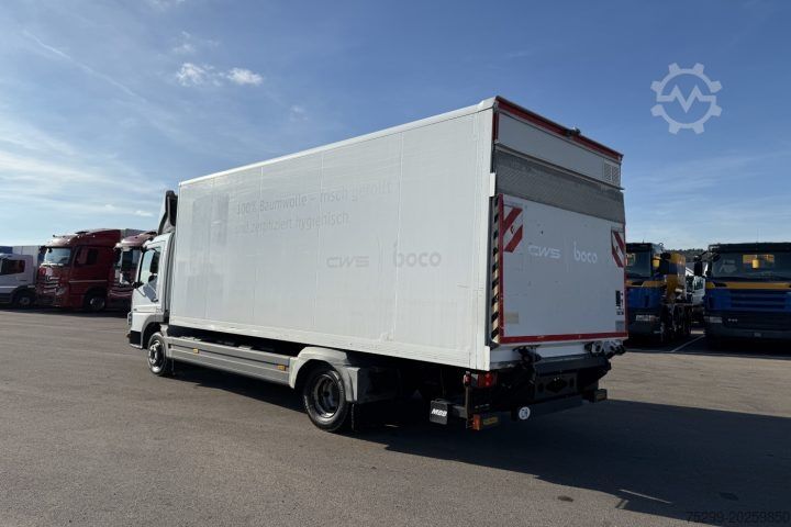 Box truck Mercedes-Benz Atego 818 Koffer mit HB / Swiss-Vehicle