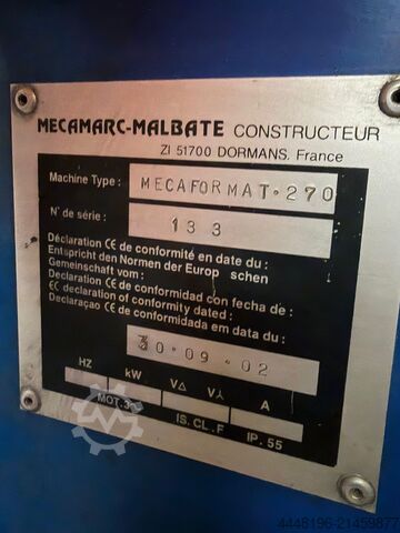 Flexodruckmaschine MALBATE MECAFORMAT 270
