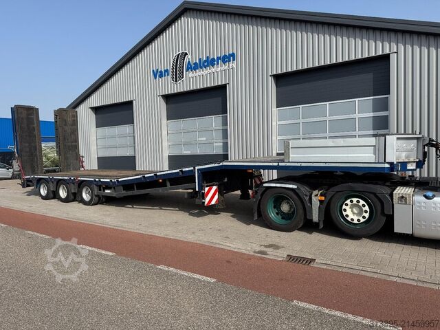 Semi low loader Nooteboom OSD-48-03L, Hef-, Liftdek, Double Ramps, Steeri...