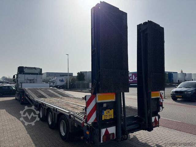 Semi low loader Nooteboom OSD-48-03L, Hef-, Liftdek, Double Ramps, Steeri...
