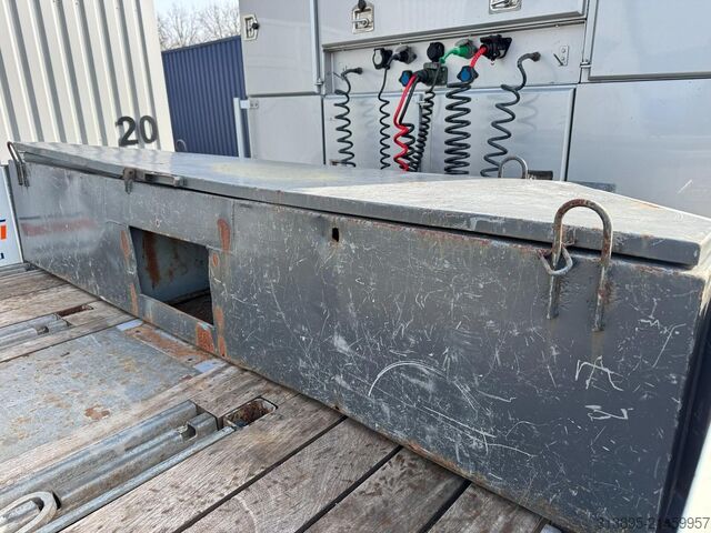 Semi low loader Nooteboom OSD-48-03L, Hef-, Liftdek, Double Ramps, Steeri...