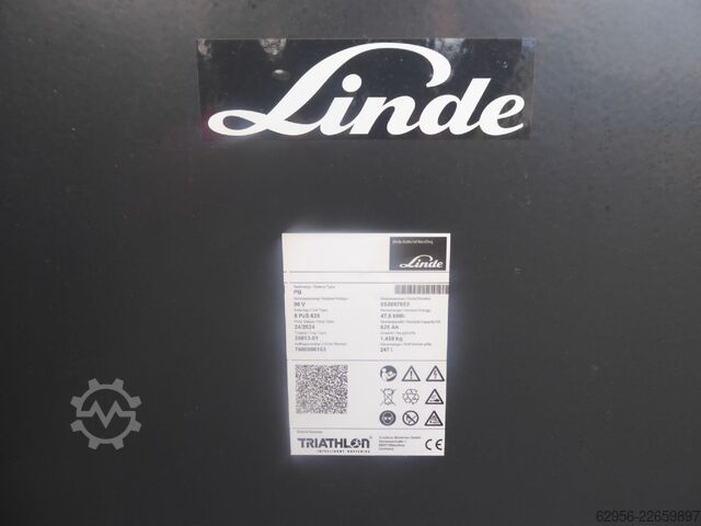 Electric 4-wheel forklift Linde E35L-01 förderfähig