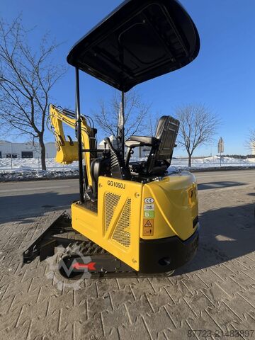 Minibagger minigraafmachine GG1050J