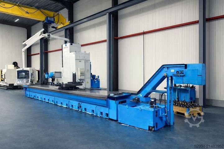 Bettfräsmaschine mit Fahrständer & CNC Soraluce SL8000 X: 6500 - Y: 1600 - Z: 900 mm CNC