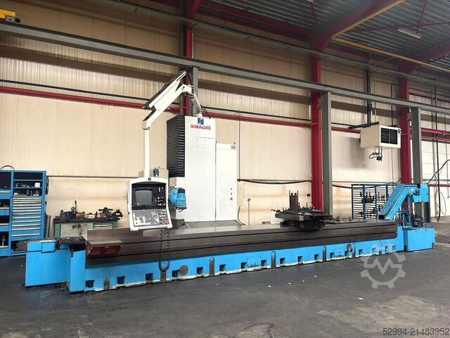 Bettfräsmaschine mit Fahrständer & CNC Soraluce SL8000 X: 6500 - Y: 1600 - Z: 900 mm CNC