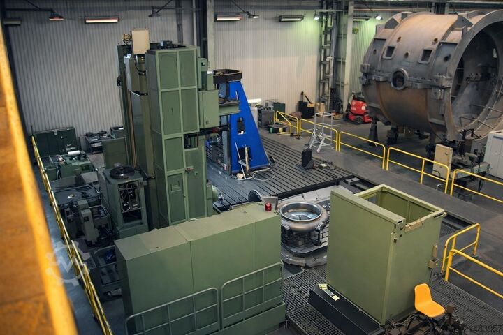 Bettfräsmaschine mit Fahrständer & CNC Parpas ML120-1 -8 axes X: 12 000- Y: 3500- Z: 1250 mm CNC