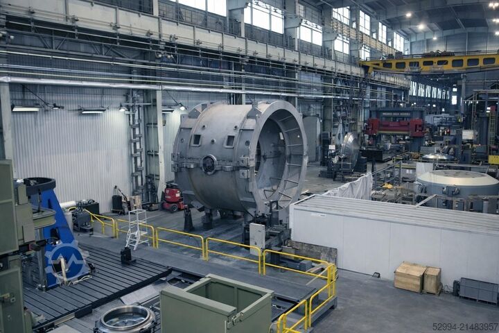 Bettfräsmaschine mit Fahrständer & CNC Parpas ML120-1 -8 axes X: 12 000- Y: 3500- Z: 1250 mm CNC