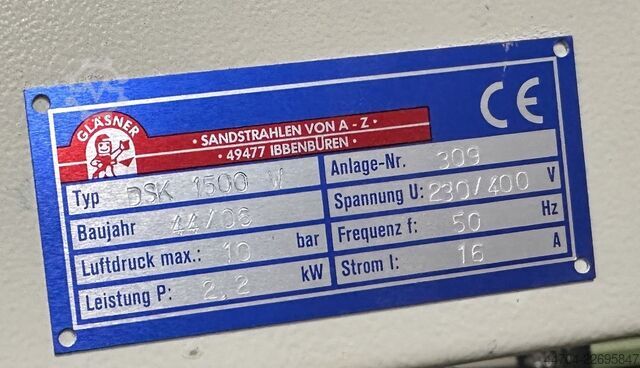 Sandstrahler Gläsner 