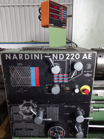 Leit-/Zugspindeldrehmaschine NARDINI , ND 220