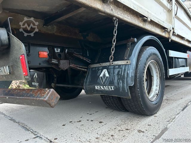Kipper LKW RENAULT Midlum 210 Kipper + Kran HMF850