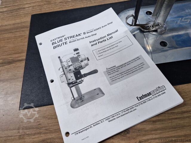 Fabric cutting machine EASTMAN BLUE STREAK X