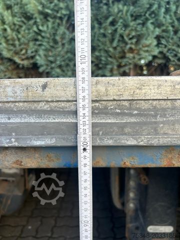 Low loader semitrailer KOTSCHENREUTHER STL 324-Bereifung 215/75R17,5-Lenkachse