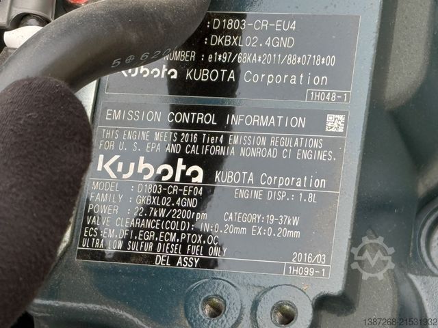 Sonstige KUBOTA D1803-CR-EU4 Motor / Unbenutzt / Neuwertig