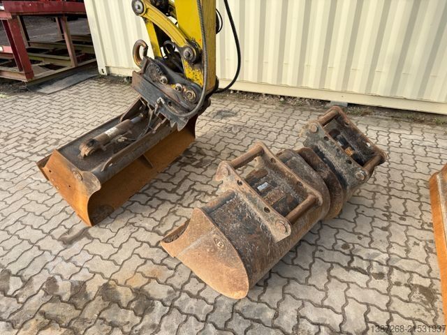 Minibagger KUBOTA KX080-4 / ZSA / 3 x Löffel / VAH / Deutsch