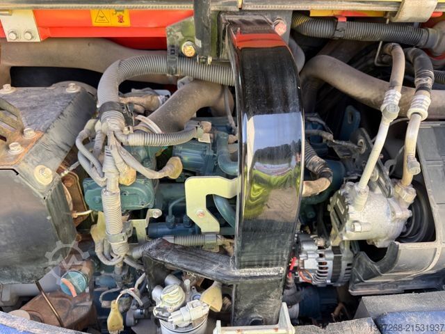 Minibagger KUBOTA KX080-4 / ZSA / 3 x Löffel / VAH / Deutsch