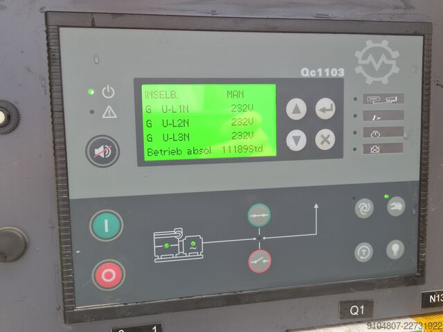 Mobile Lichtmast Atlas Copco QAS 20 ST3, Lichtmast Jaar 2018, 20Kva.
