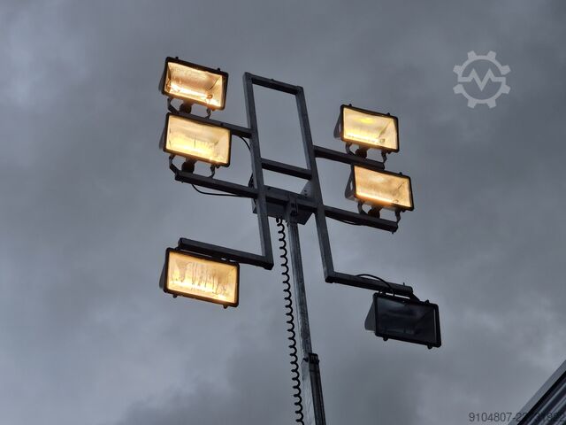 Mobile Lichtmast Atlas Copco QAS 20 ST3, Lichtmast Jaar 2018, 20Kva.