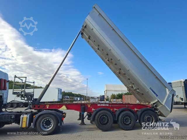 Kipper Auflieger Schmitz Cargobull Tipper Steel half pipe body 24m³