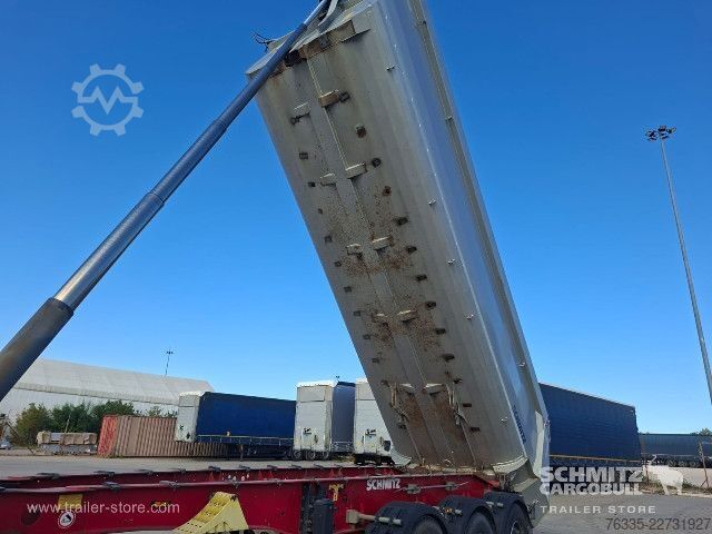 Kipper Auflieger Schmitz Cargobull Tipper Steel half pipe body 24m³
