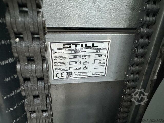 VS-22446 Elektrischer Triplex-Stapler Still, 4.716 mm, wenige Betriebsstunden STILL EXVSF14