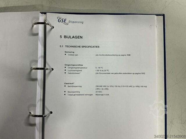 Ortsfeste Maschine GSE Colorsat Compact