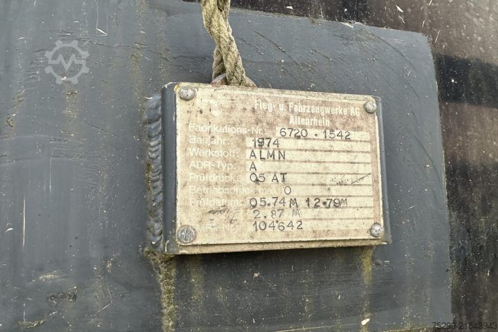 Tanker trailer  T 12 1-Kammer