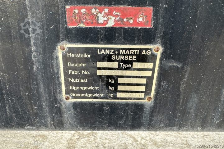 Tanker trailer  T 12 1-Kammer