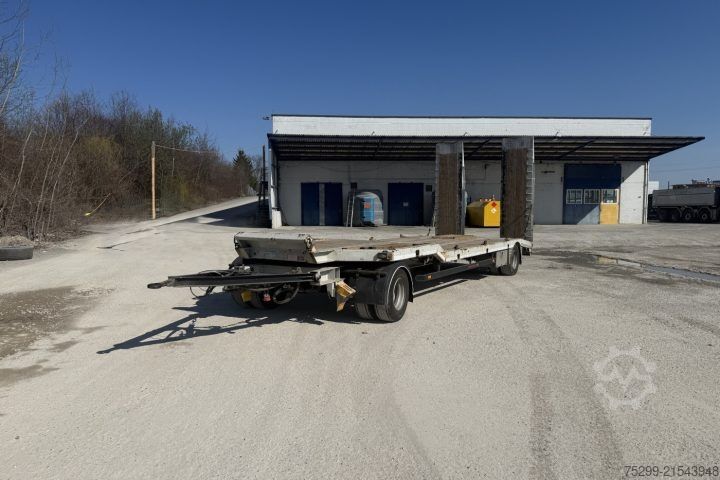 Low loader trailer Schwarzmüller AZ Tieflader / Swiss-Vehicle