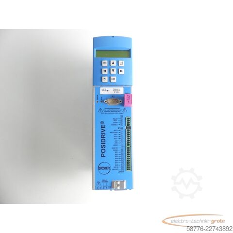 Komponente Stöber FDS50007/L Posidrive MDS5000 . 49029 Ge. Nr: 8706279 SN: 8712903