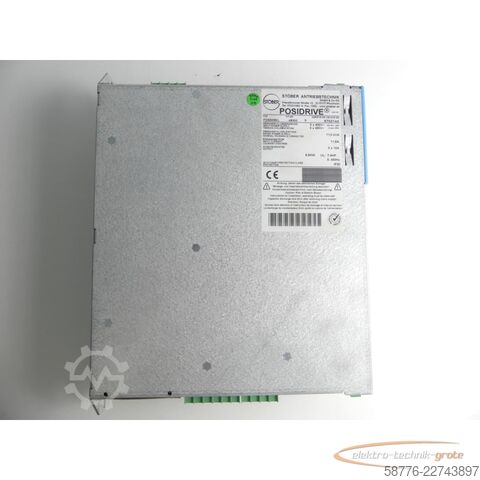 Component Stöber FDS5055/L Posidrive Servoantrieb HW 11 SW 5.3C SN: 8702144
