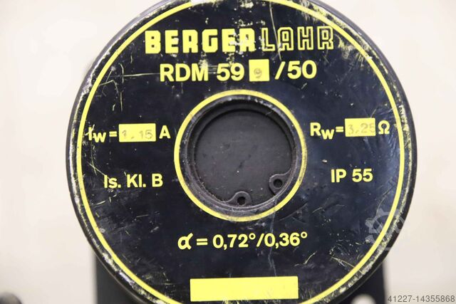 Servo motor Berger Lahr RDM 599/50