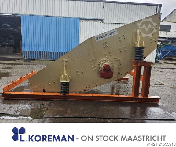 Siebmaschine Siebtechnik 20/35-1 Siebtechnik Type: 20/35-1 Surface : 3500 x 2000mm - 1 Decks Screening machine Siebtechnik 20/35-1