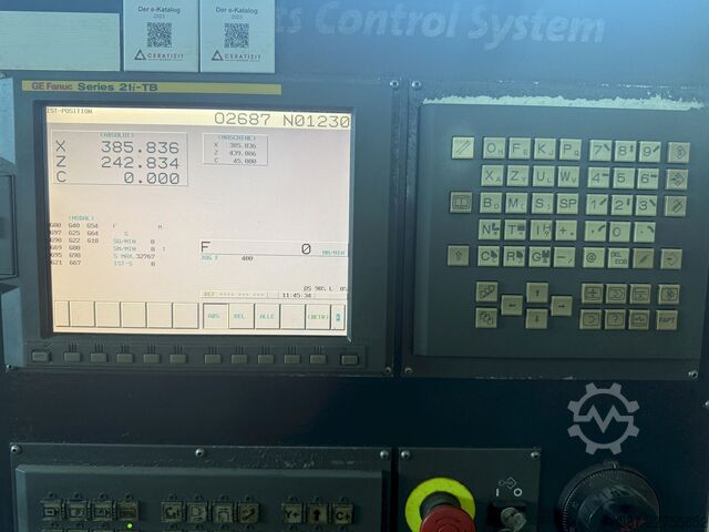 CNC Lathe Monforts RNC 400ST