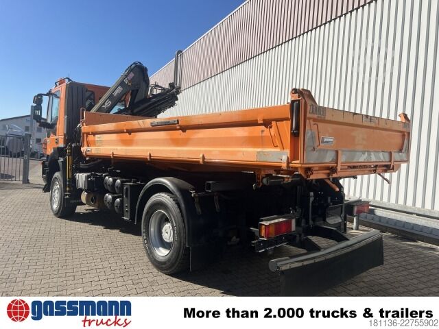Kipper LKW Iveco Trakker AD190T36WP 4x4, Kran,