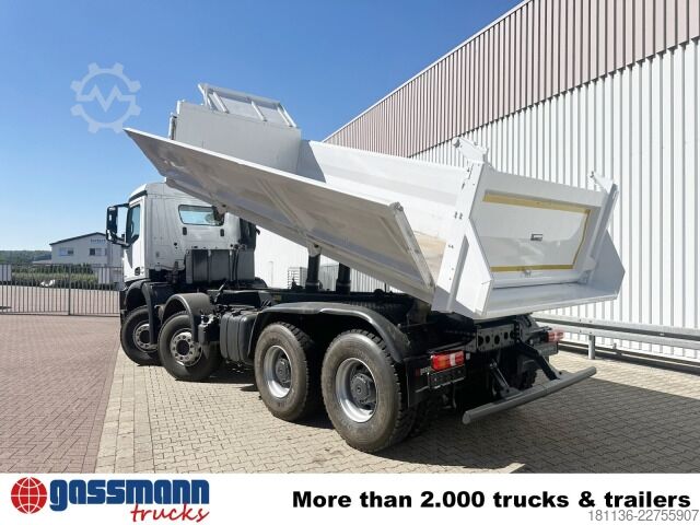 Kipper LKW Mercedes-Benz Arocs 4142/48 K 8x4/4, Meiller Bordmatik links