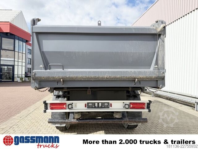 Three-way tipper trailer Carnehl CTK/A, Liftachse, Alu-Bordwände, ca. 12m³