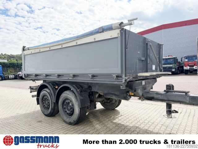 Three-way tipper trailer Carnehl CTK/A, Liftachse, Alu-Bordwände, ca. 12m³