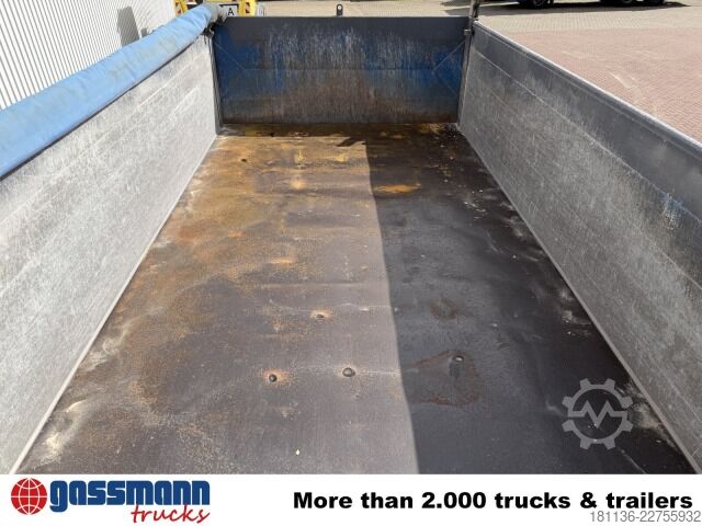 Three-way tipper trailer Carnehl CTK/A, Liftachse, Alu-Bordwände, ca. 12m³