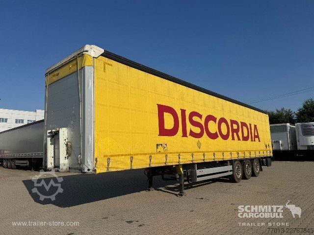 Open semitrailer with tarp Schmitz Cargobull Curtainsider Standard