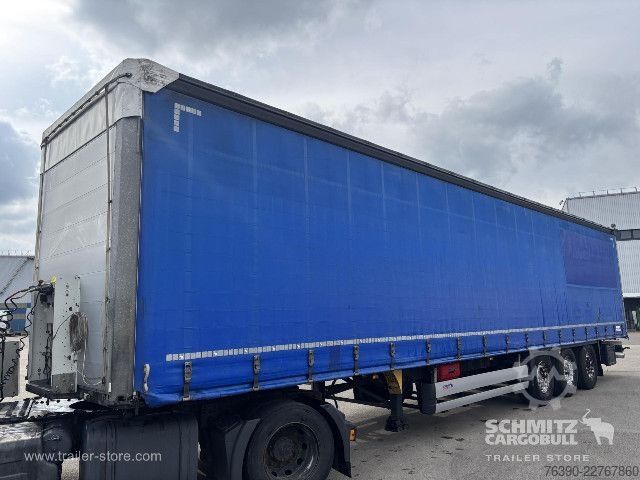 Open semitrailer with tarp Schmitz Cargobull Semitrailer Curtainsider Standard