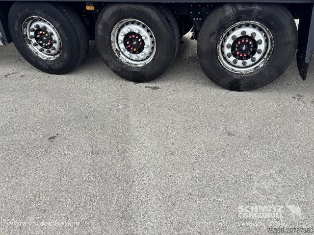 Open semitrailer with tarp Schmitz Cargobull Semitrailer Curtainsider Standard