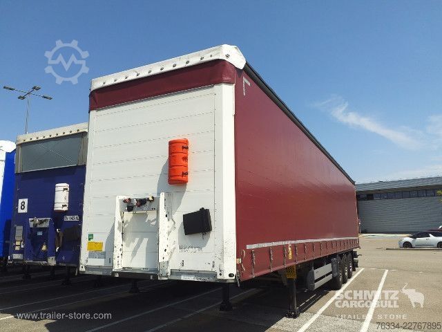 Open semitrailer with tarp Schmitz Cargobull Semitrailer Curtainsider Standard