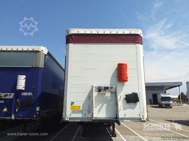 Open semitrailer with tarp Schmitz Cargobull Semitrailer Curtainsider Standard
