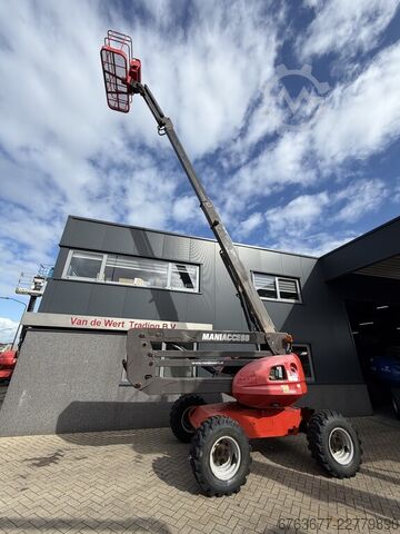 Manitou 180ATJ Gelenkteleskoparbeitsbühne / Arbeitsbühne 18 m Arbeitshöhe 4x4x4 Baujahr 2008 365 Bet MANITOU 180ATJ Knikarm hoogwerker / Arbeitsbuhne 18M werkhoogte 4x4x4 2008 365uur Diesel